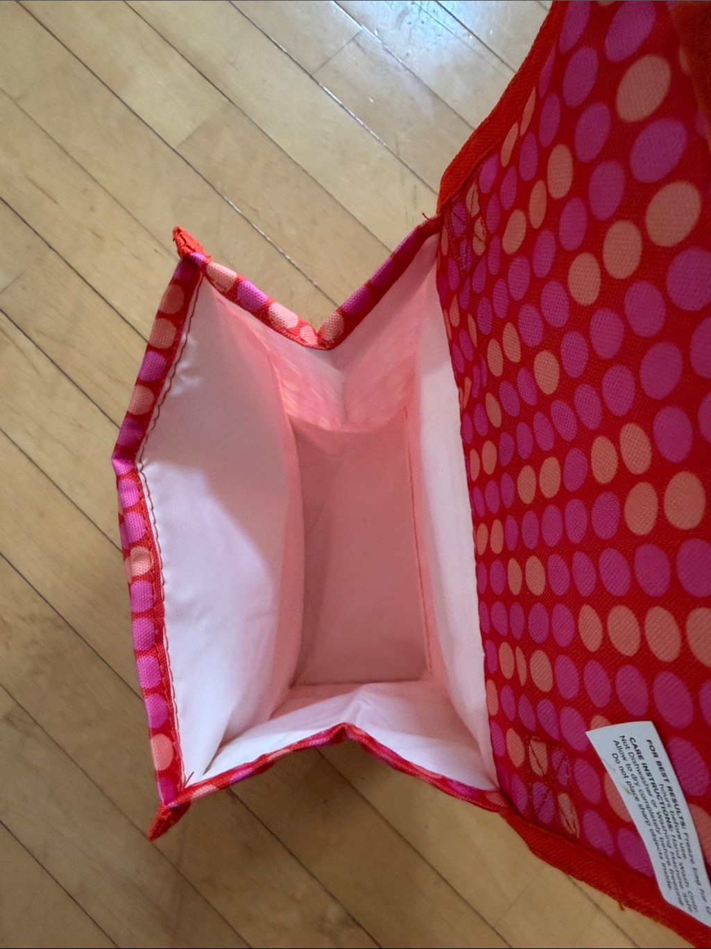 Packit Kids Polka Dot Pink Lunch Pouch — image 3 of 4